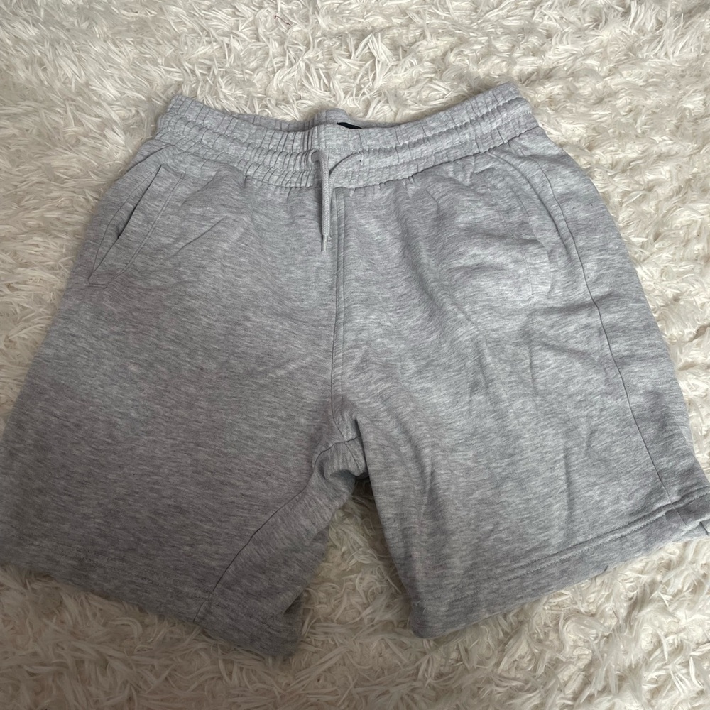 H&M Gray Athletic Shorts with Elastic Waistband